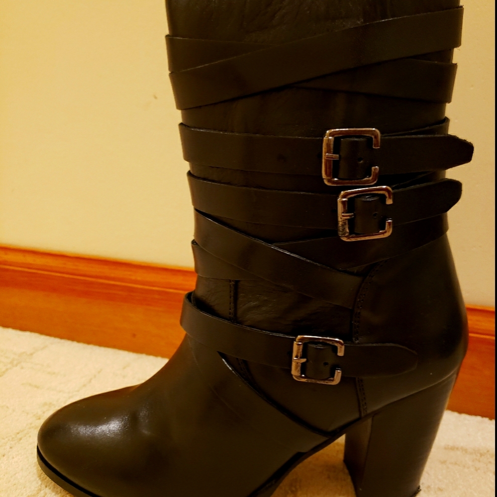 Diba true Black leather boots